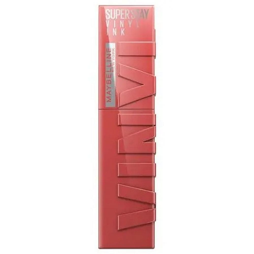 Batom Líquido Maybelline NY Super Stay Vinyl Ink - Peachy 15