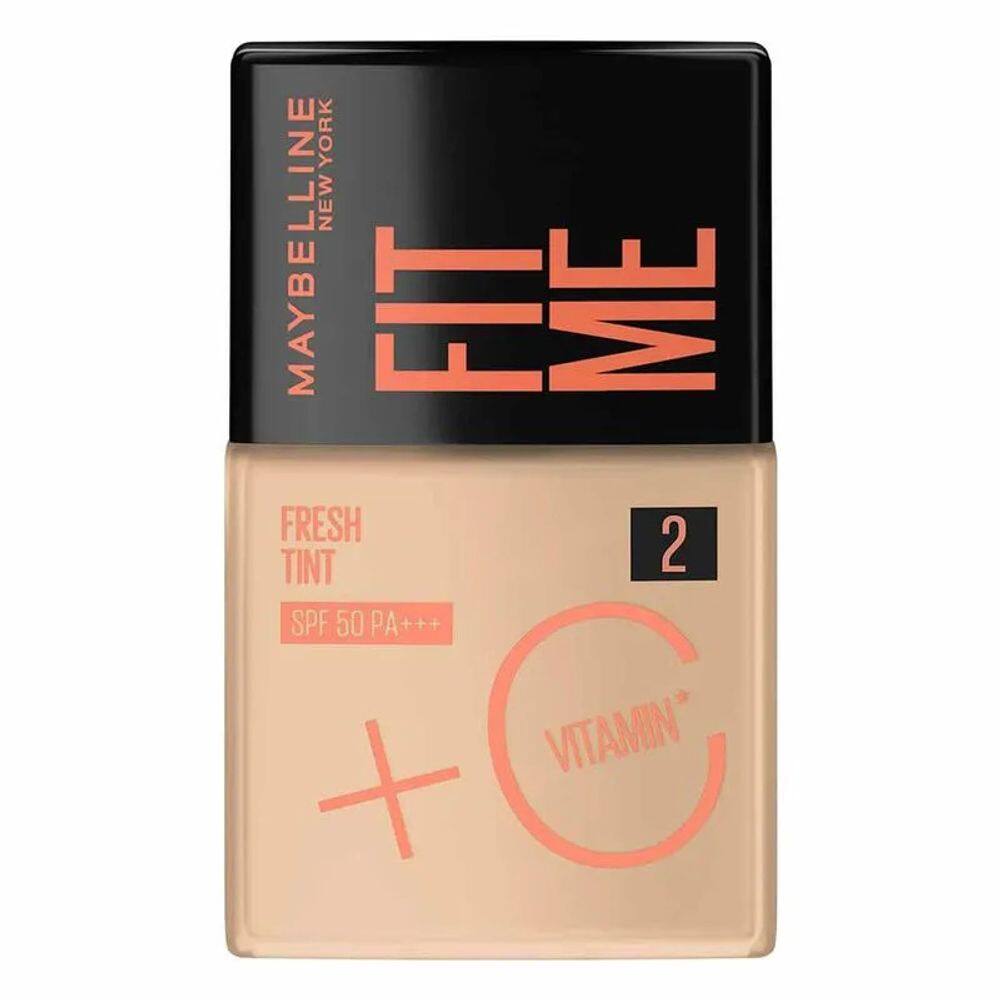 Base Líquida Maybelline NY Fit Me Fresh Tint FPS50 - COR 02