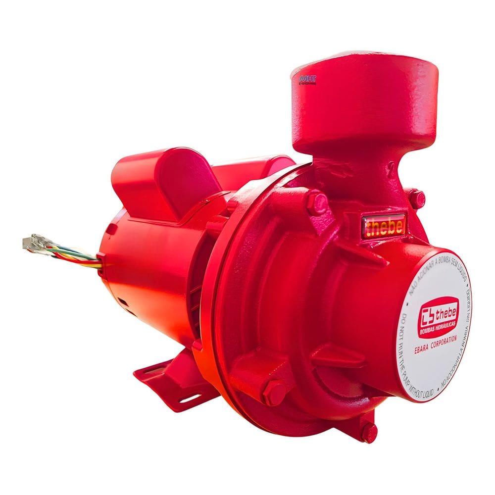Motobomba D`agua De Alta Vazão Thebe Thi-13 1,5cv Mono 127/220v