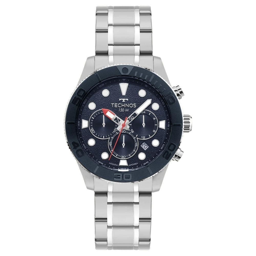Relógio Technos Masculino Acqua Prata - Js25bcg/1a