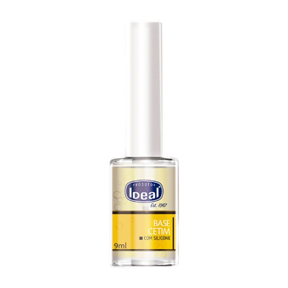 Base para Unha Ideal Cetim com Silicone 9ml