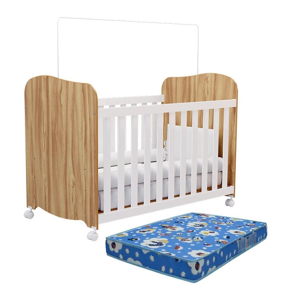 Berço Americano Uli com Colchão Baby Physical - Móveis Peroba