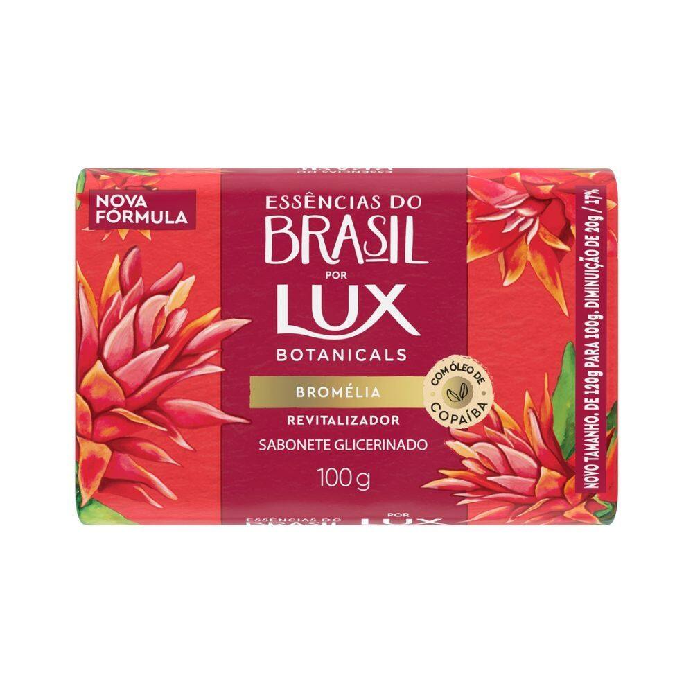 Sabonete em Barra LUX Essências do Brasil Bromélia 100g