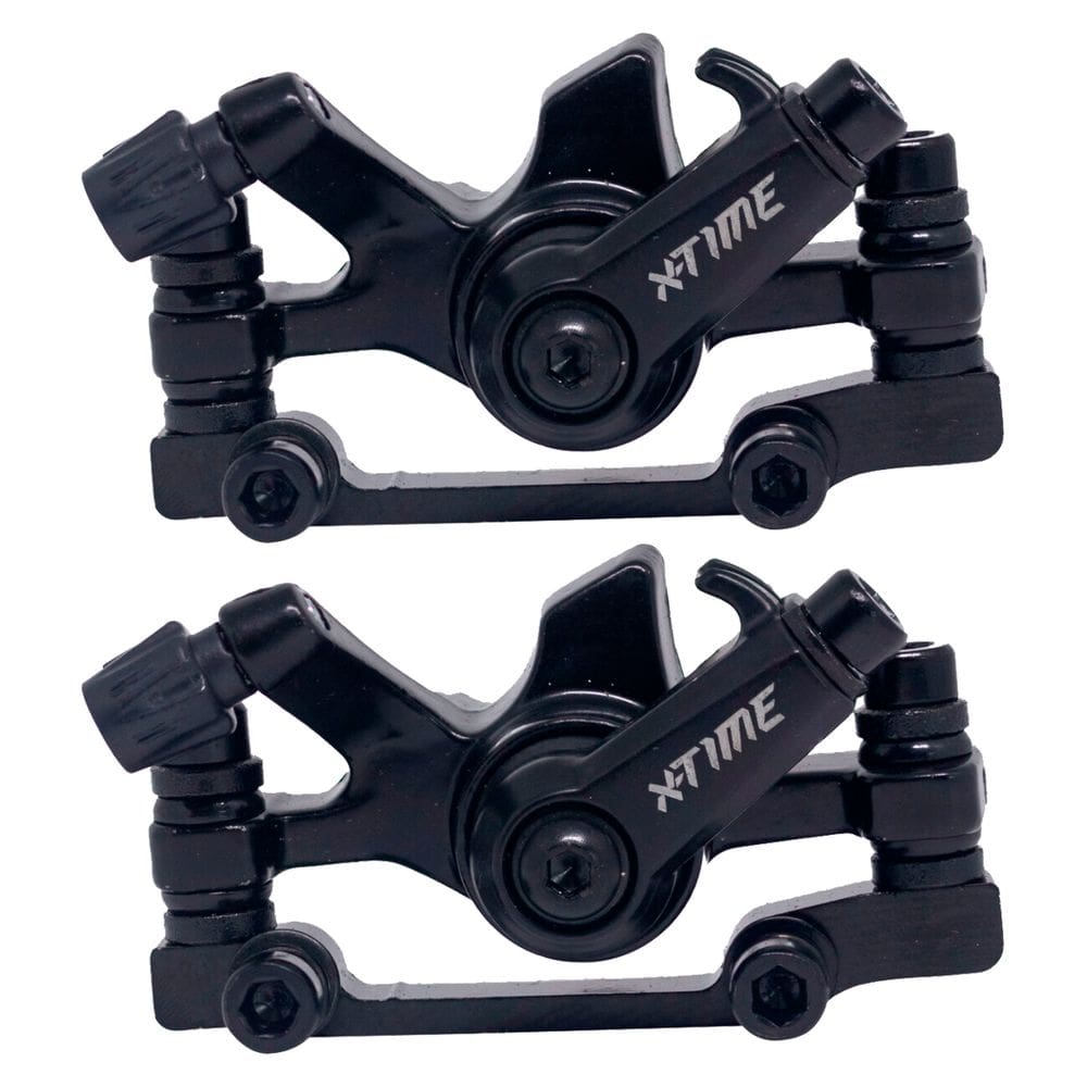 Kit Pinça Freio a Disco 160mm Dianteiro Traseiro Mecânico Bike Mtb X-Time