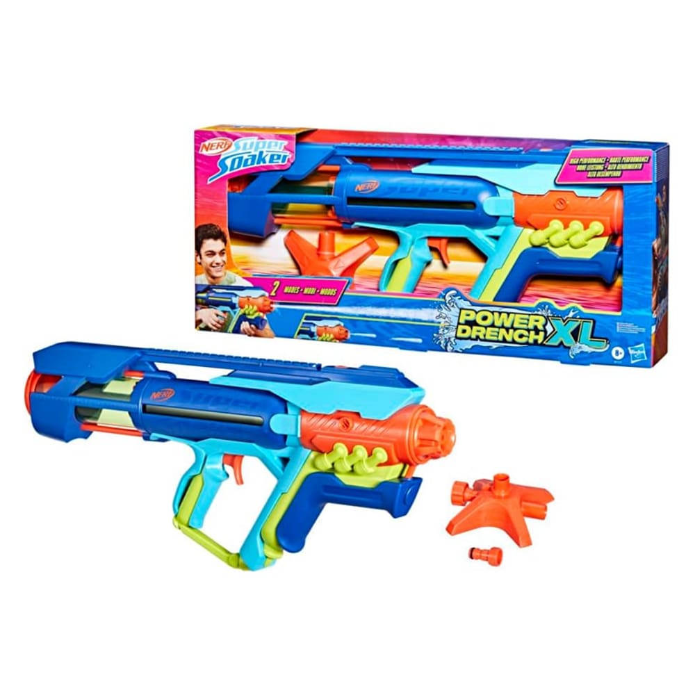 Lançador De Água Nerf Super Soaker Power Drench - Hasbro