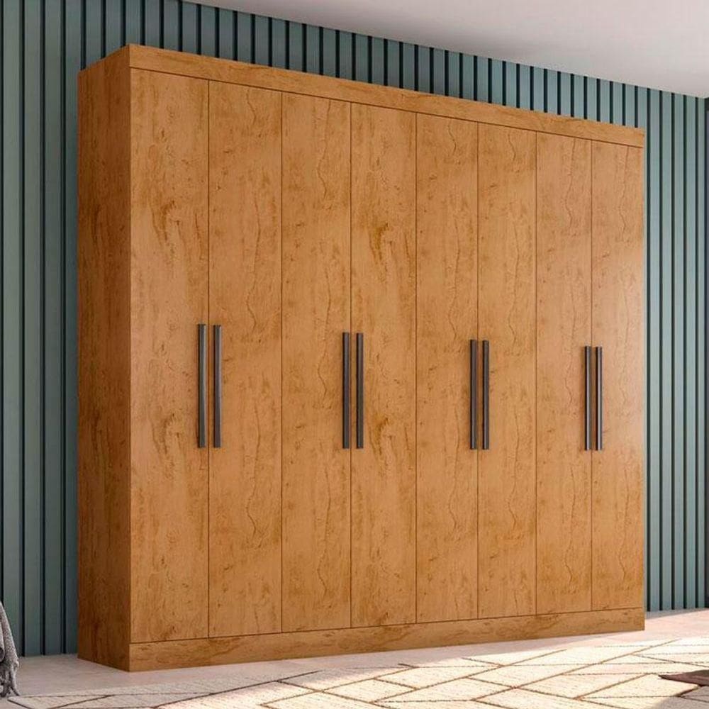 Guarda Roupa Casal Ambiente 1684 Freijó - Araplac