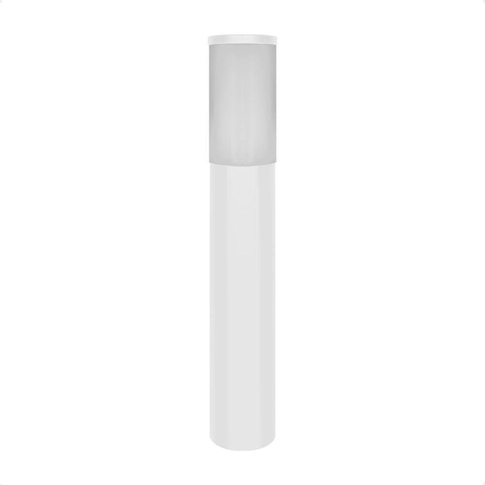 Luminária Poste De Jardim Balizador Easy 50cm E27 Bivolt Branco