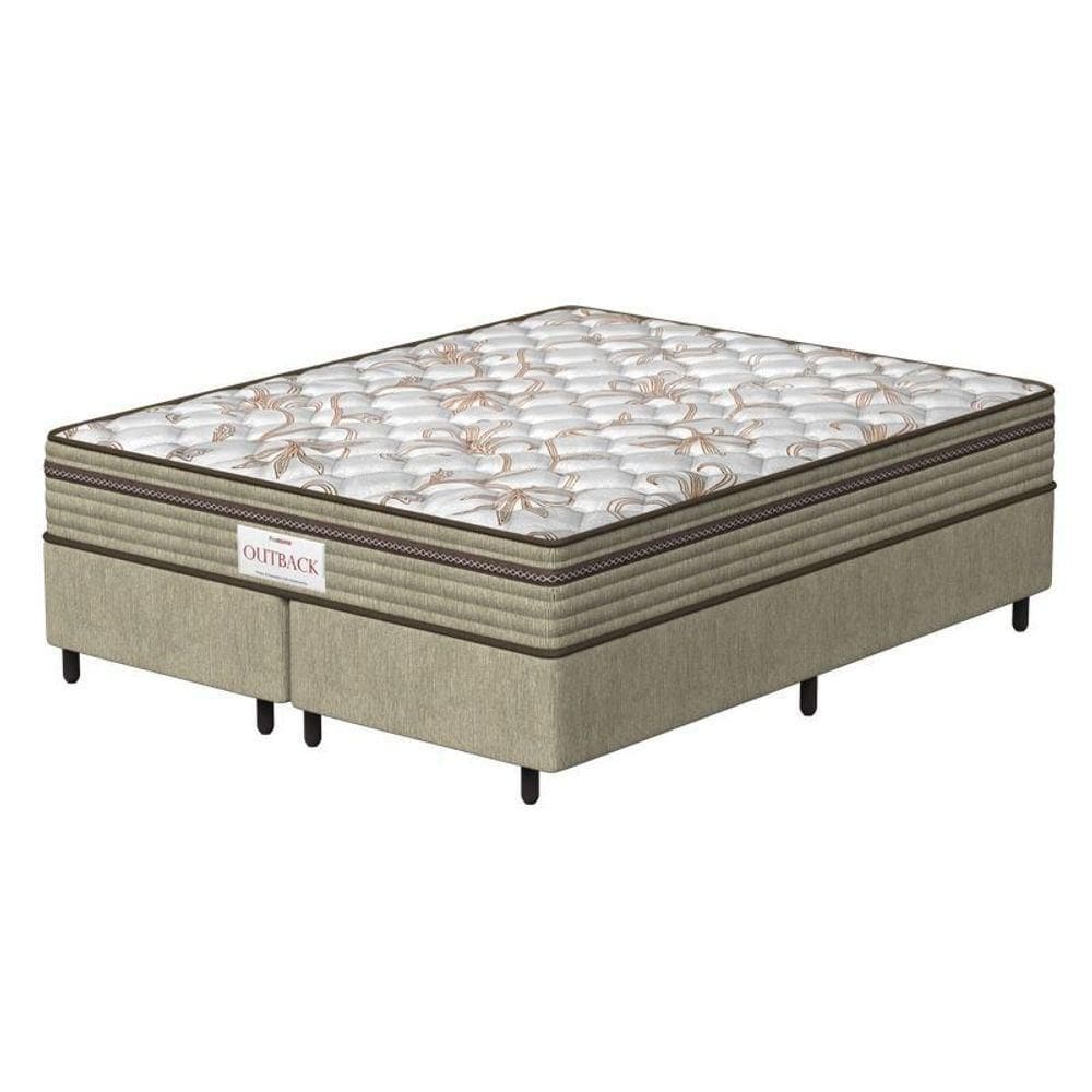 Conjunto Box King Mola Ensacada Prodormir New Marrom