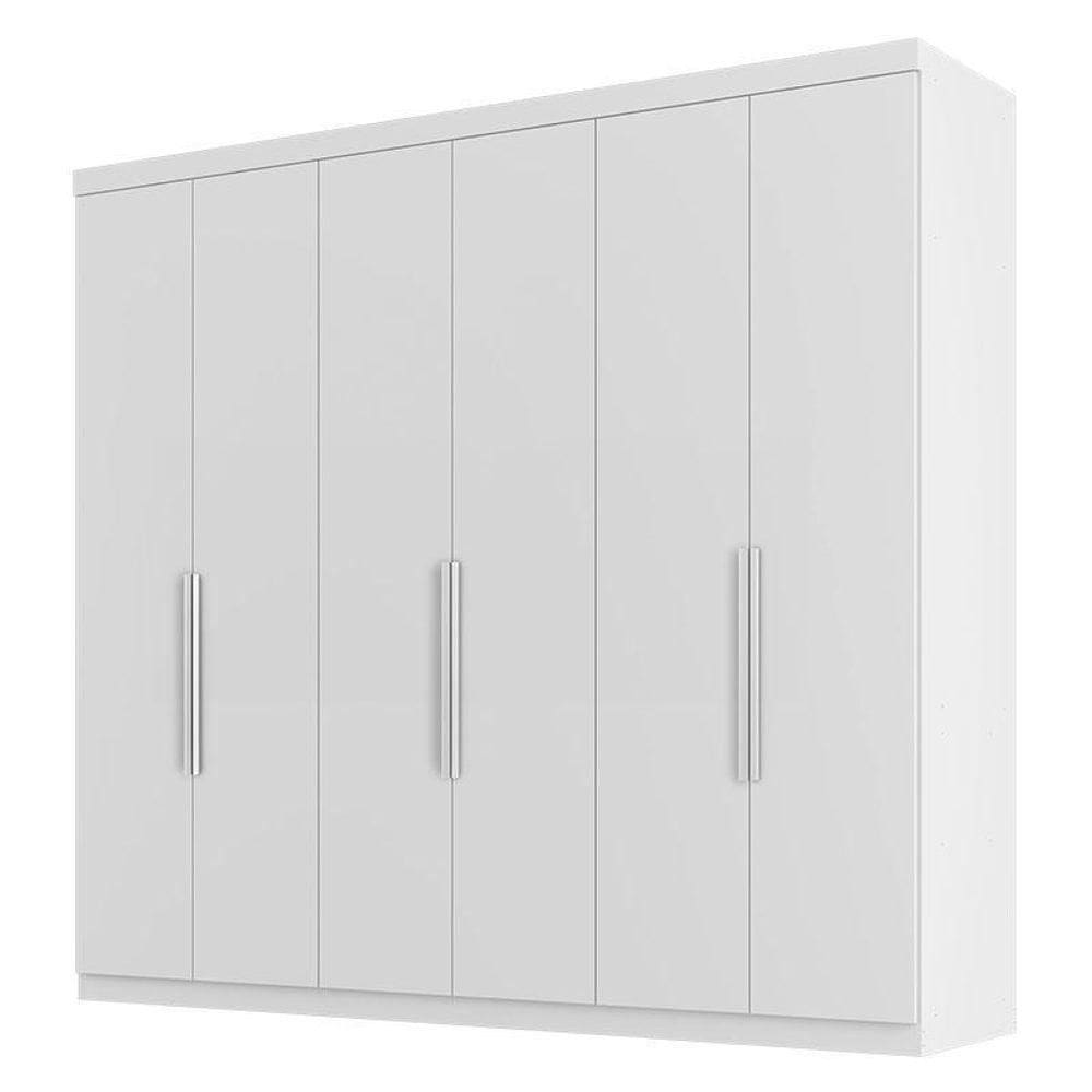 Guarda Roupa Casal Evidence Plus Branco – Zanzini