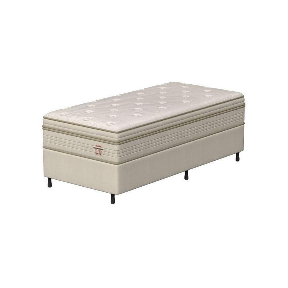 Conjunto Box Solteiro Mola Ensacada Prodormir Comfort Bambu