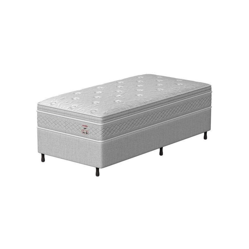 Conjunto Box Solteiro Mola Ensacada Prodormir Loft