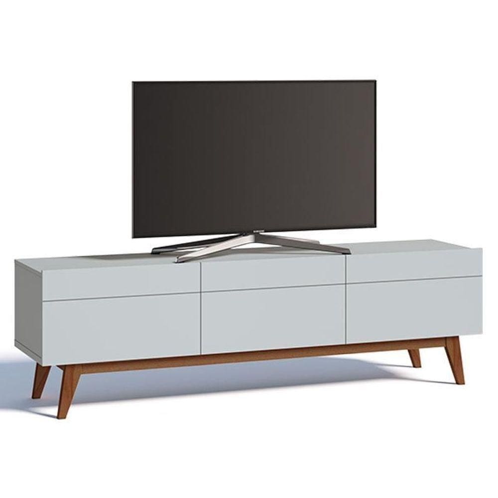 Rack Bancada Classic 3 Gavetas Branco Acetinado - Imcal