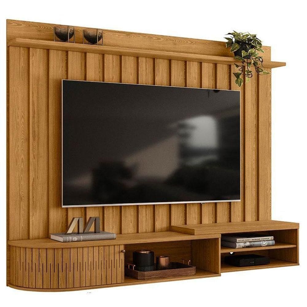 Estante Home Theater Suspenso ímola Cumaru – Madetec