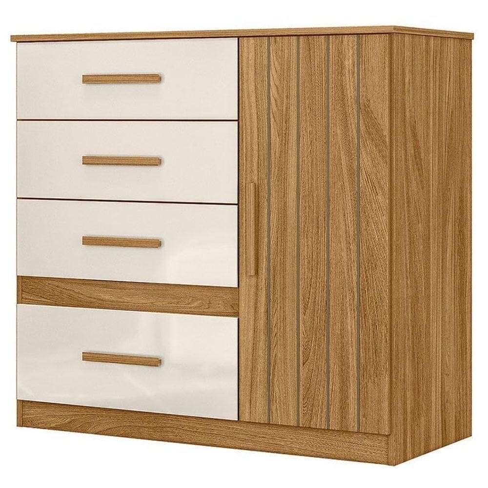 Cômoda Sapateira Vênus Freijó Off White - Moval