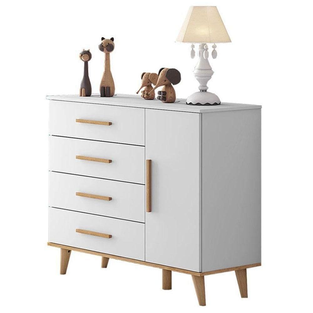 Cômoda Infantil Ludmila Branco Bétula – Carolina
