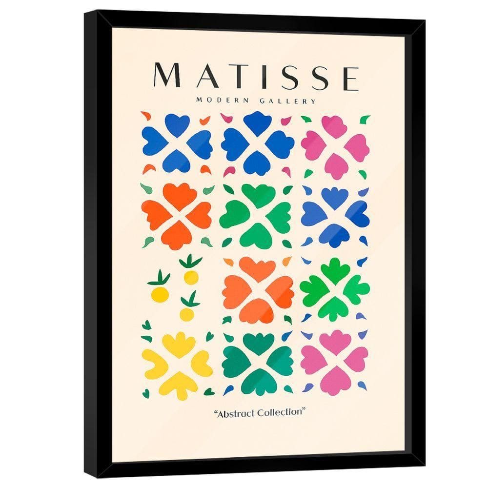 Quadro Decorativo Matisse Abstract Collection