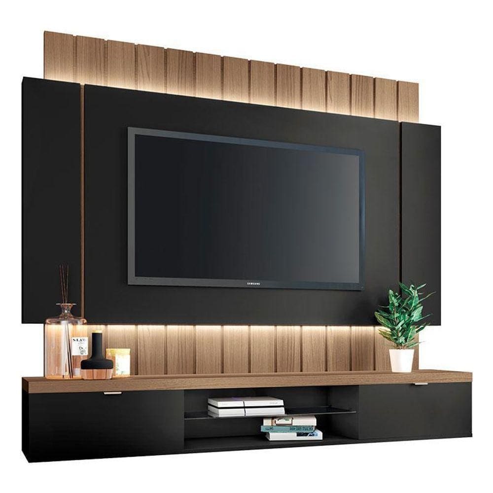 Home Suspenso Illusion Preto Castanho - Hb Móveis