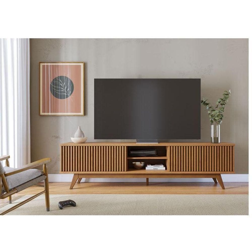 Rack Bancada Ambiente Fortaleza Freijó– Colibri