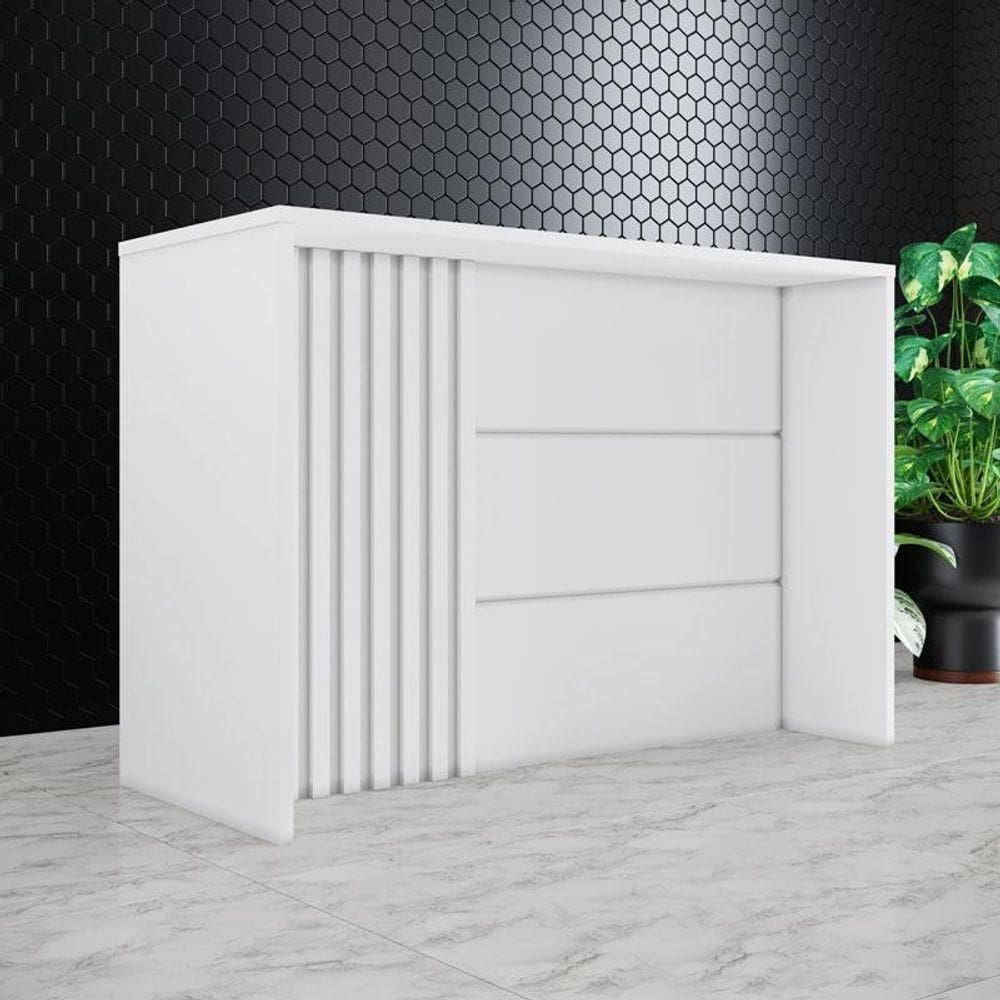 Bancada Gourmet Ambiente Americana Branco – Henn