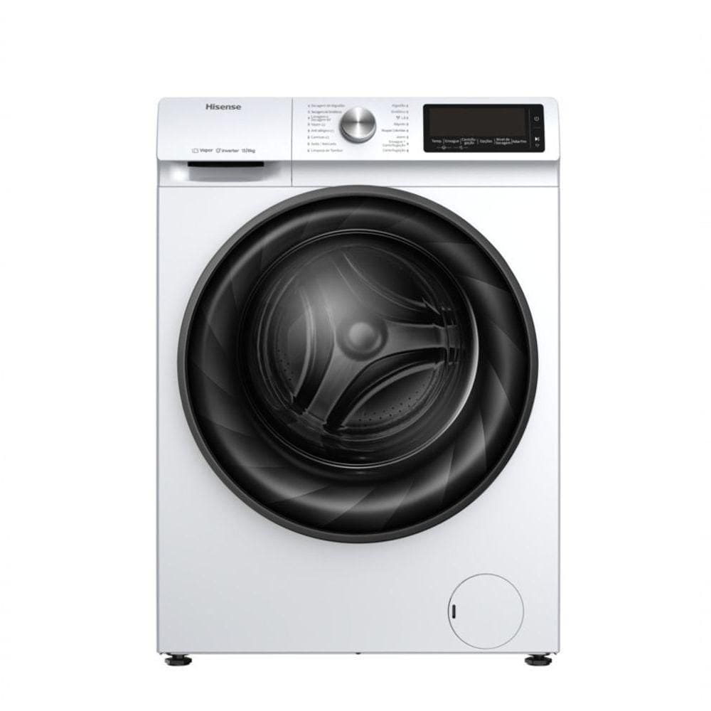 Lava E Seca Hisense 13Kg Seca 8Kg Branca WD13X 220V