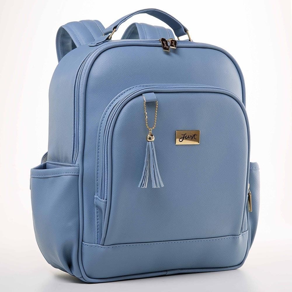 Mochila de Maternidade Just Baby Milão Slim Azul