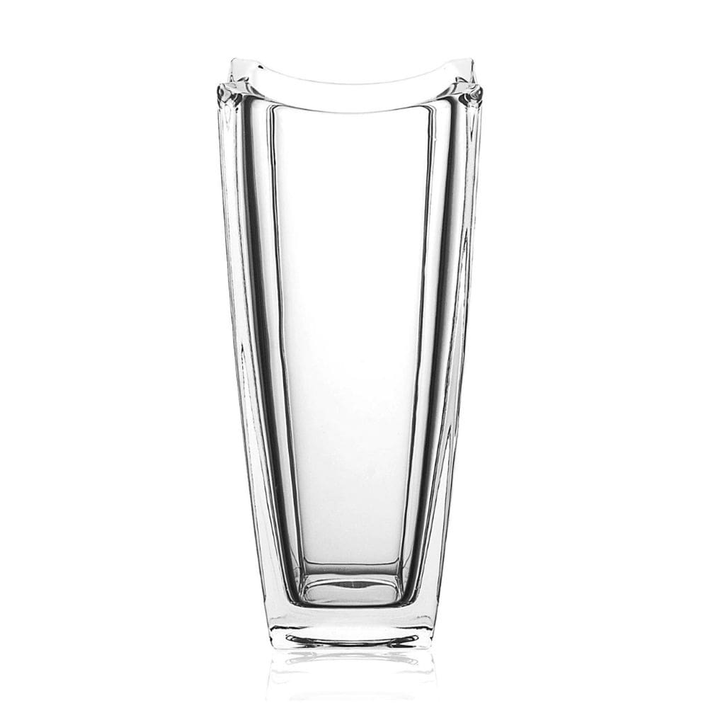 Vaso De Vidro Decorativo Transparente Enfeite Sala Mesa