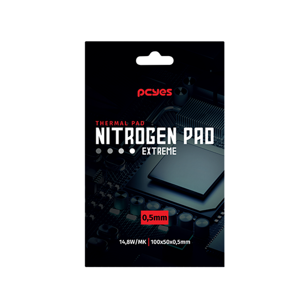 Thermal Pad Pcyes Nitrogen Pad Extreme 100x50x0,5mm 14,8W/MK