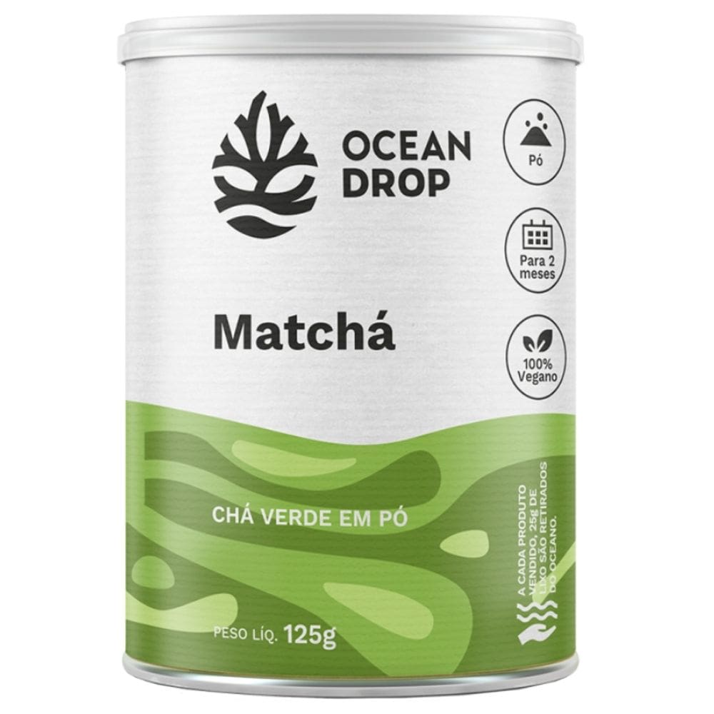 Matcha em pó (125g) Ocean Drop