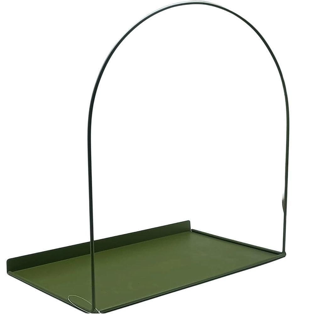 Prateleira De Metal Verde Industrial Para Livros Brinquedos