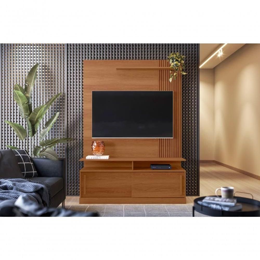 Home Denver Painel Para Tvs Até 60 Polegadas 2 Portas Jequitiba