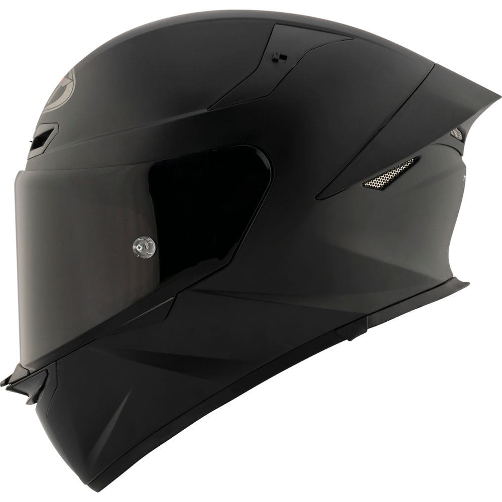 Capacete KYT TT Revo Plain Preto Fosco Mais Viseira Fumê
