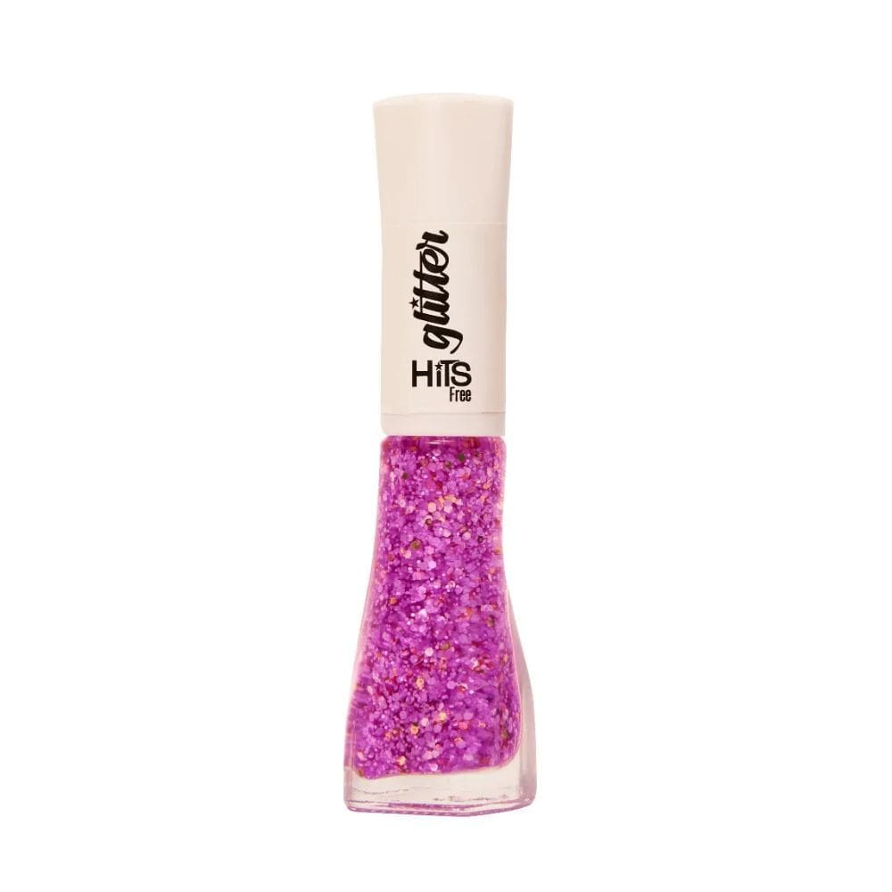 Esmalte Hits Disco Retrô Glitter Free 8ml