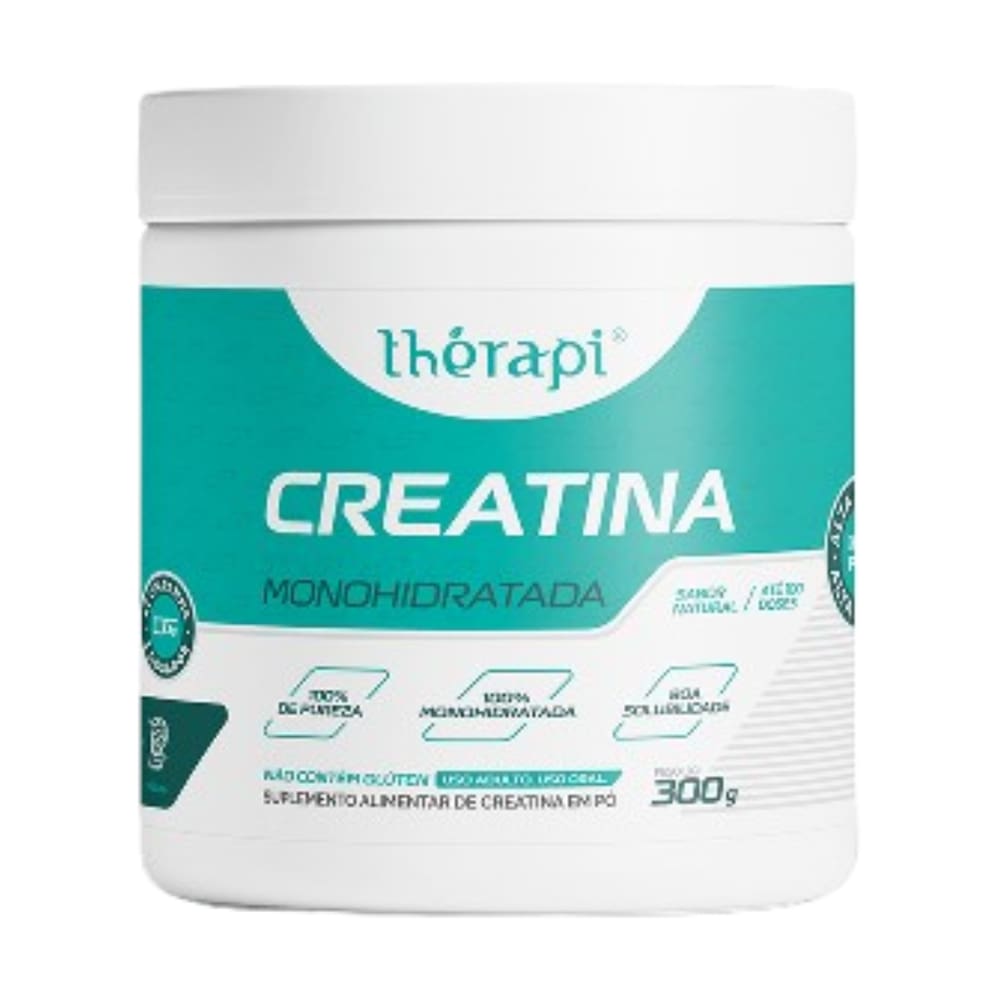 Creatina Monohidratada Therapi 100% Pura 300G Sem Sabor