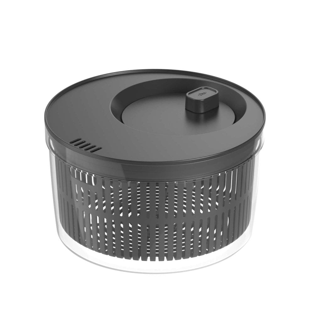 Secador Organizador de Salada Clear Fresh Preto 5,5L - Ou
