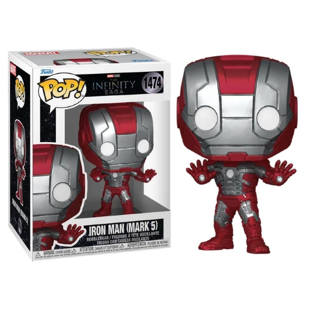 Funko Pop Marvel Infinity Saga Iron Man Mark 5 #1474