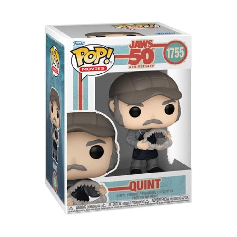 Funko Pop Movies Jaws Tubarão S3 Quint 1755