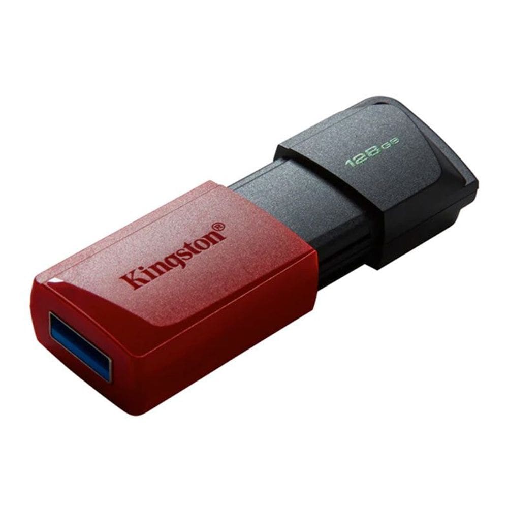 Pendrive Kingston Datatraveler Exodia 128Gb Usb 3.2 Dtxm/128Gb Preto E Vermelho
