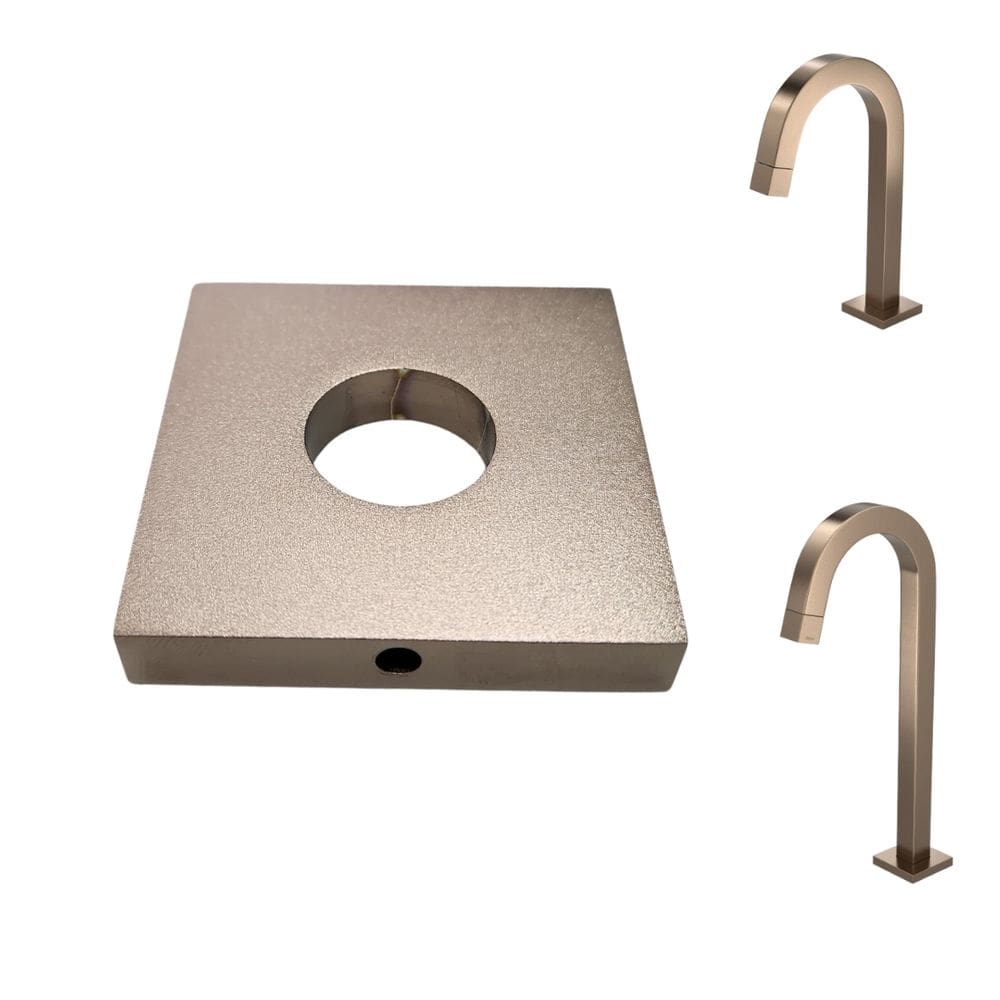 Canopla Torneira Mesa Deca Tube Cortten Matte 5820053CTMT