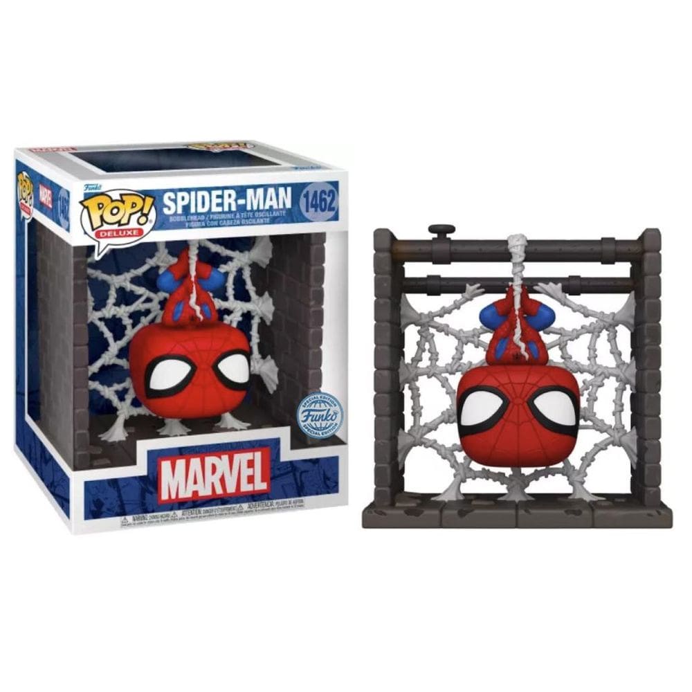 Funko Pop Deluxe Marvel Spider-Man Webbed #1462
