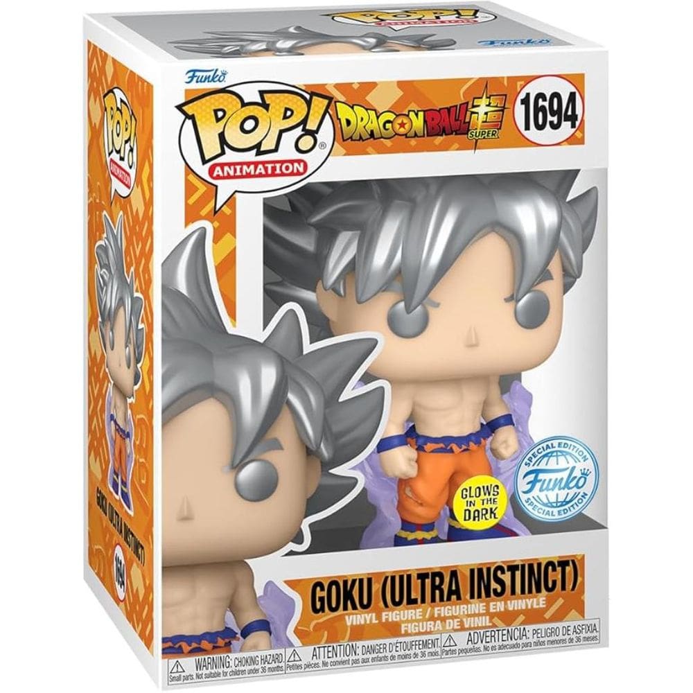 Funko Pop Dragon Ball Super Goku Ultra Instinct Glow 1694