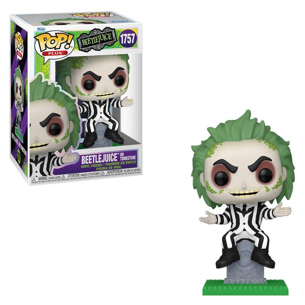 Funko Pop Beetlejuice 3 Plus Beetlejuice on Tombstone #1757