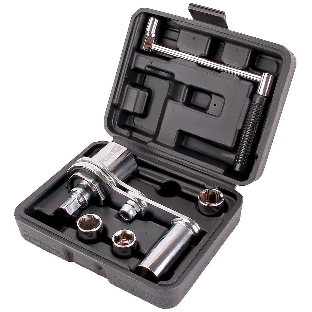 Desforcímetro Veicular, Multiplicador de Torque, Portátil 1/2 Pol. 80KGf, Com 3 Soquetes e Maleta