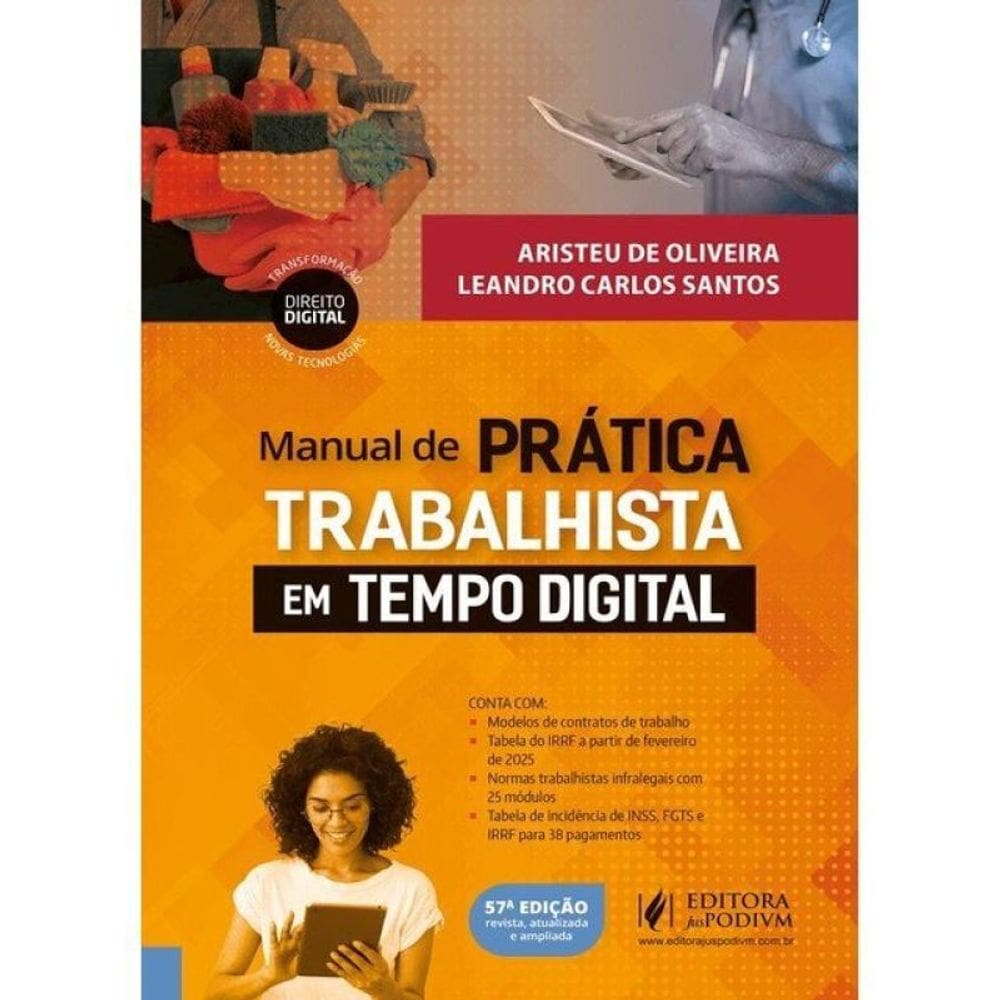 Manual De Prática Trabalhista Em Tempo Digital - 2025