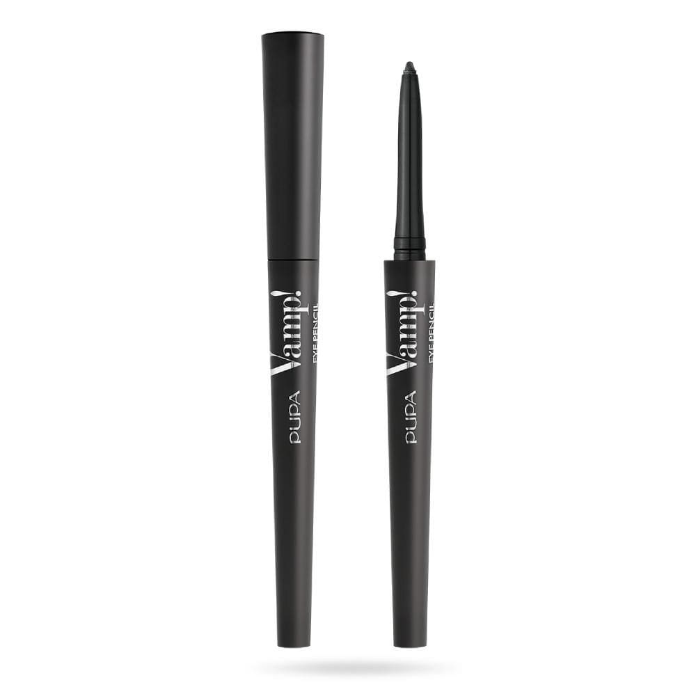 Lapis de Olhos Vamp! 2 em 1 Pupa 100 Iconic Black 0,35g