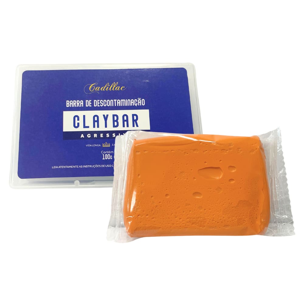 Barra Descontaminante Claybar Agressiva 100g Cadillac