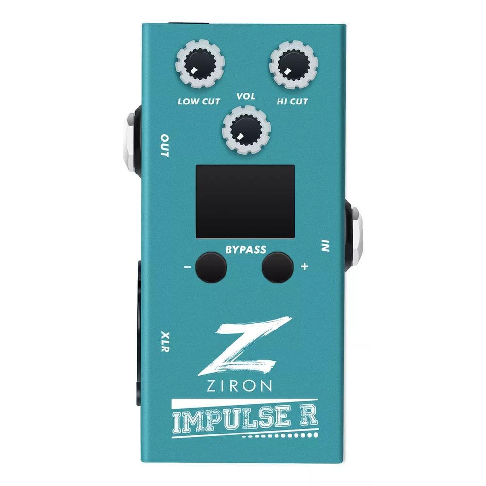 Pedal Ziron Simulador De Gabinete Amplificador Impulser R