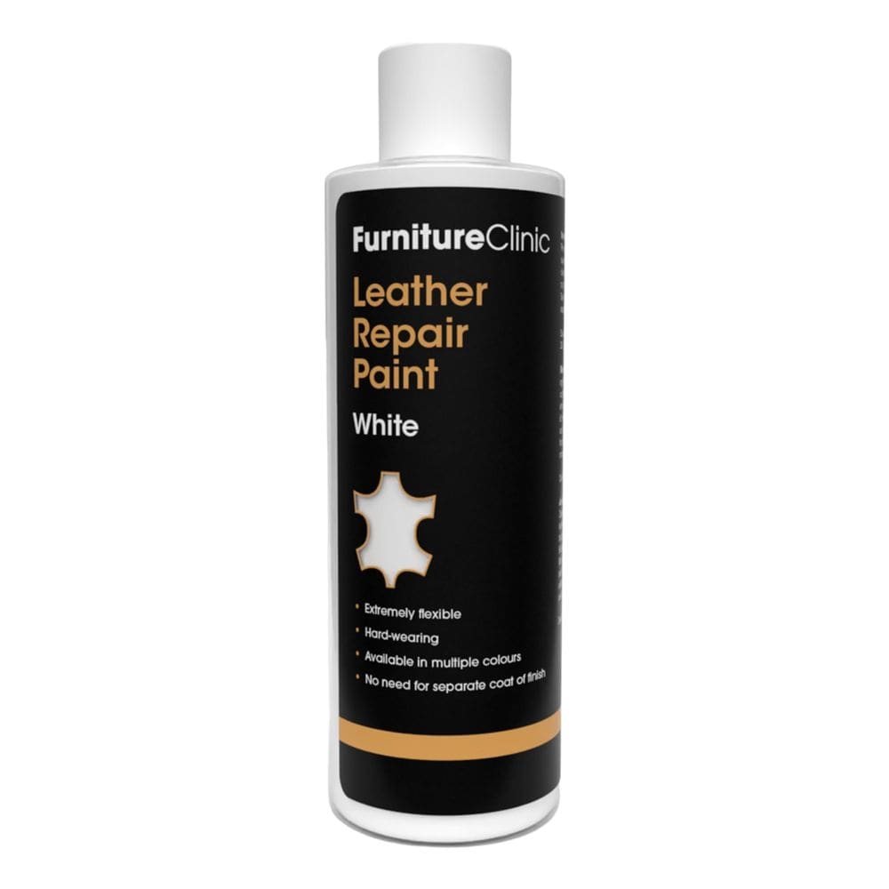 Clínica de móveis de pintura para reparo de couro 250 ml brancos 2 em 1