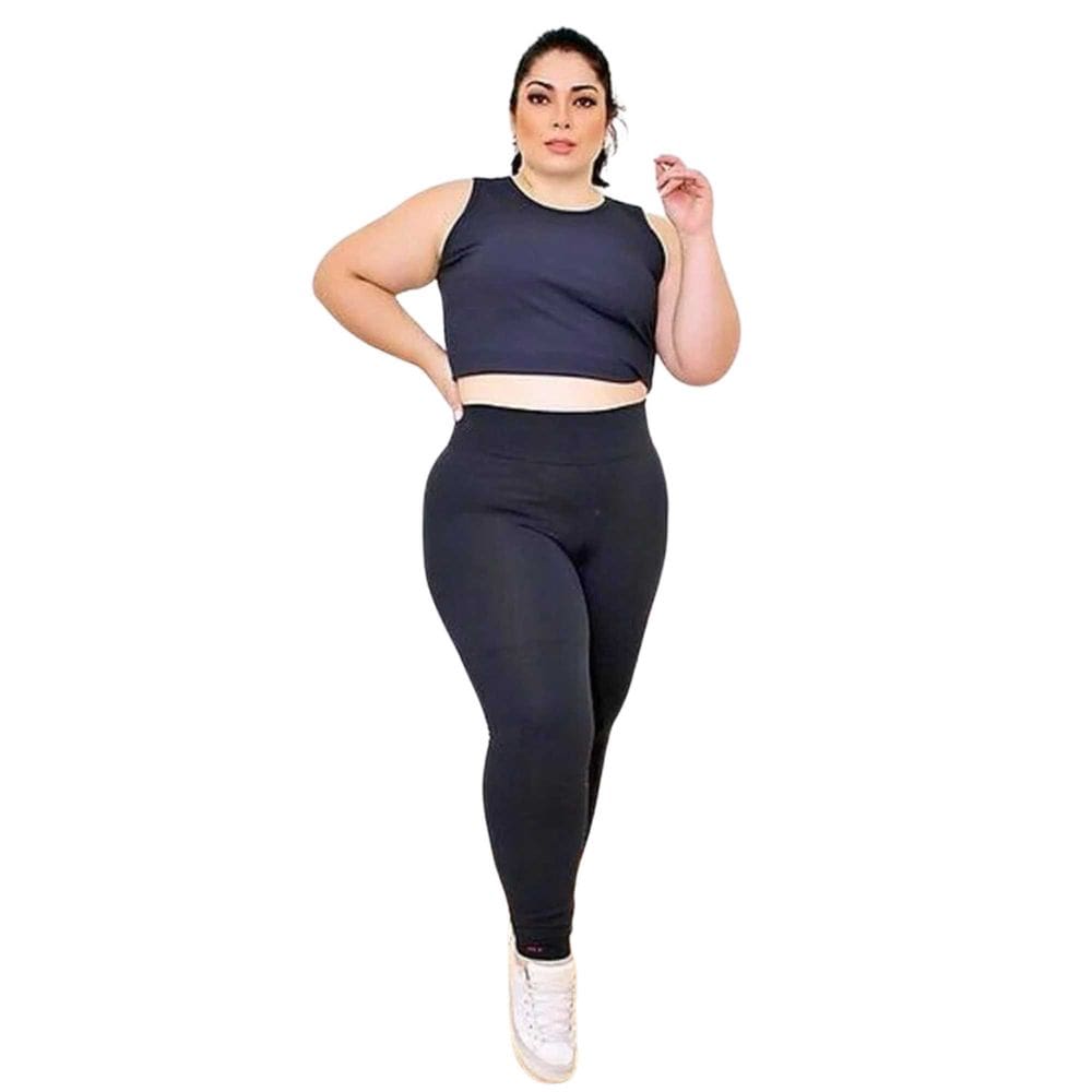 Calça Legging Plus Size K2B Cintura Alta