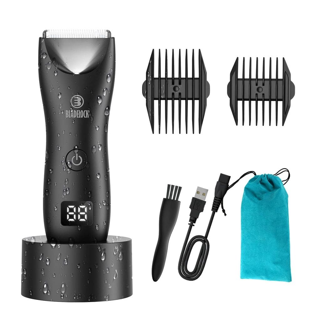Aparador de pelos corporais Favrison SMT033 para homens com lâmina de cerâmica