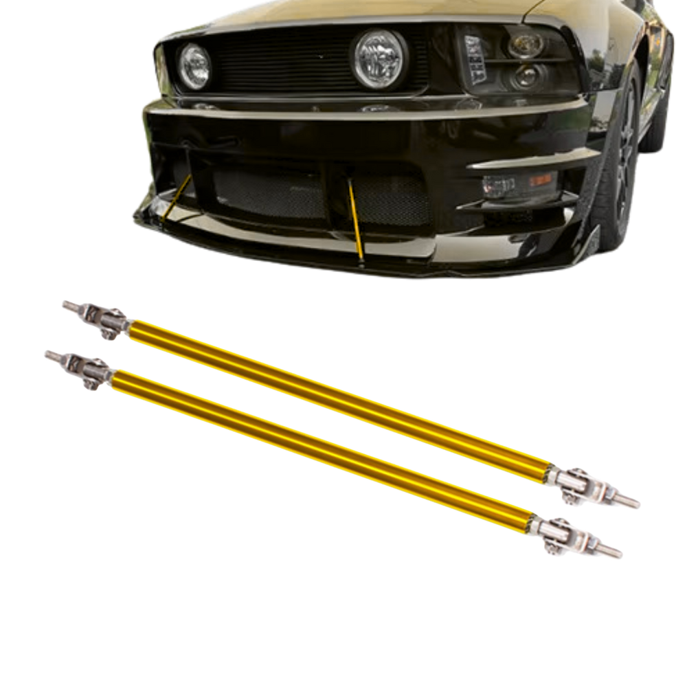 Haste Spoiler Lip Skirt Universal 20cm Suporte Saia Reguláve